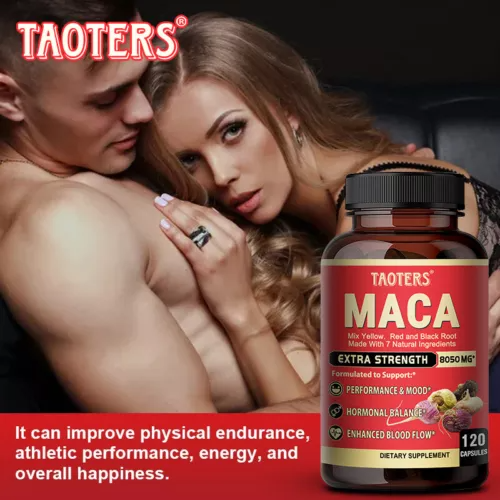 Maca Capsules – Énergie, Vitalité