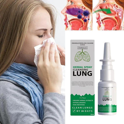 Protégez Votre Santé Avec Notre Spray Nettoyant Pulmonaire Naturel !